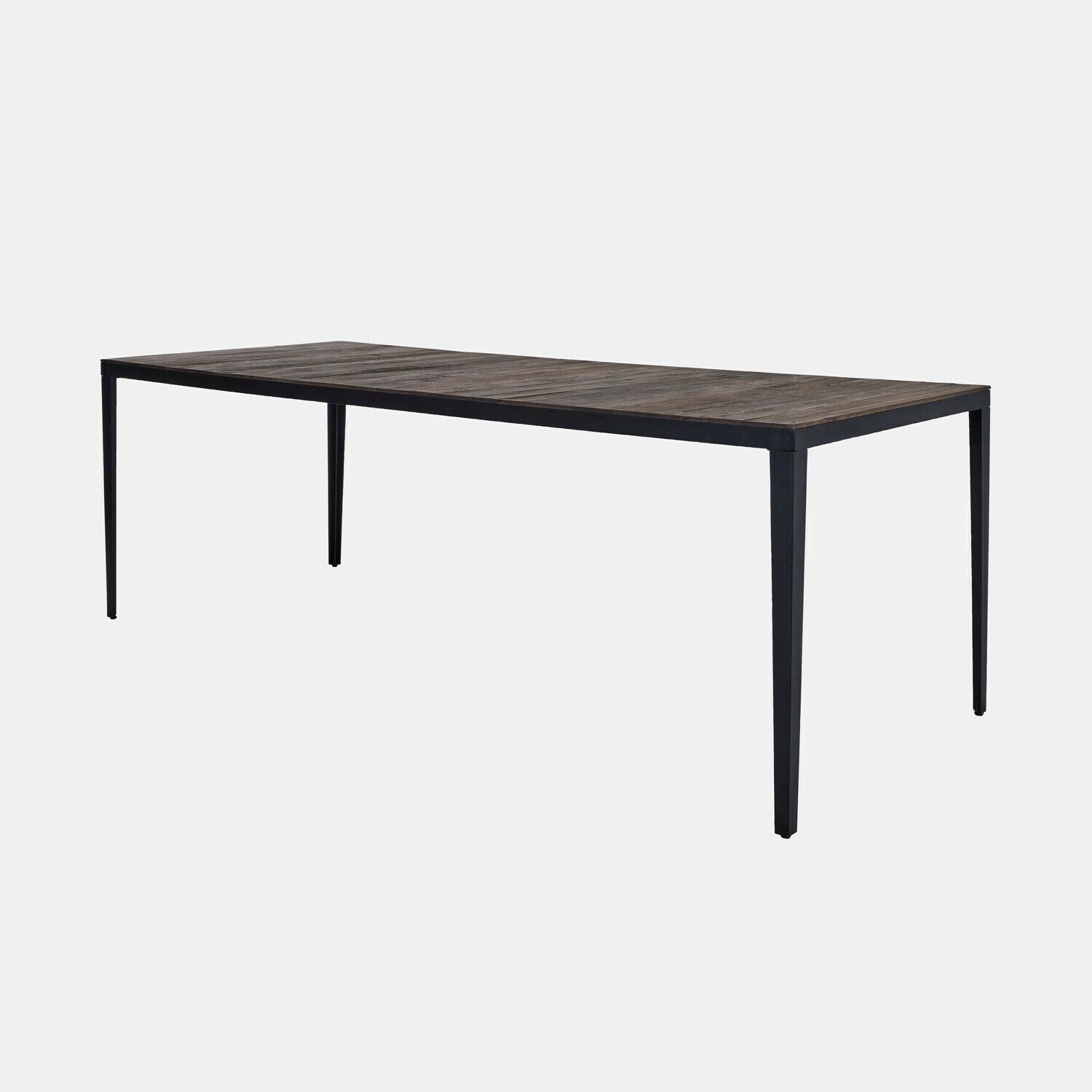 Loberon Tafel Valdovino zwart/bruin