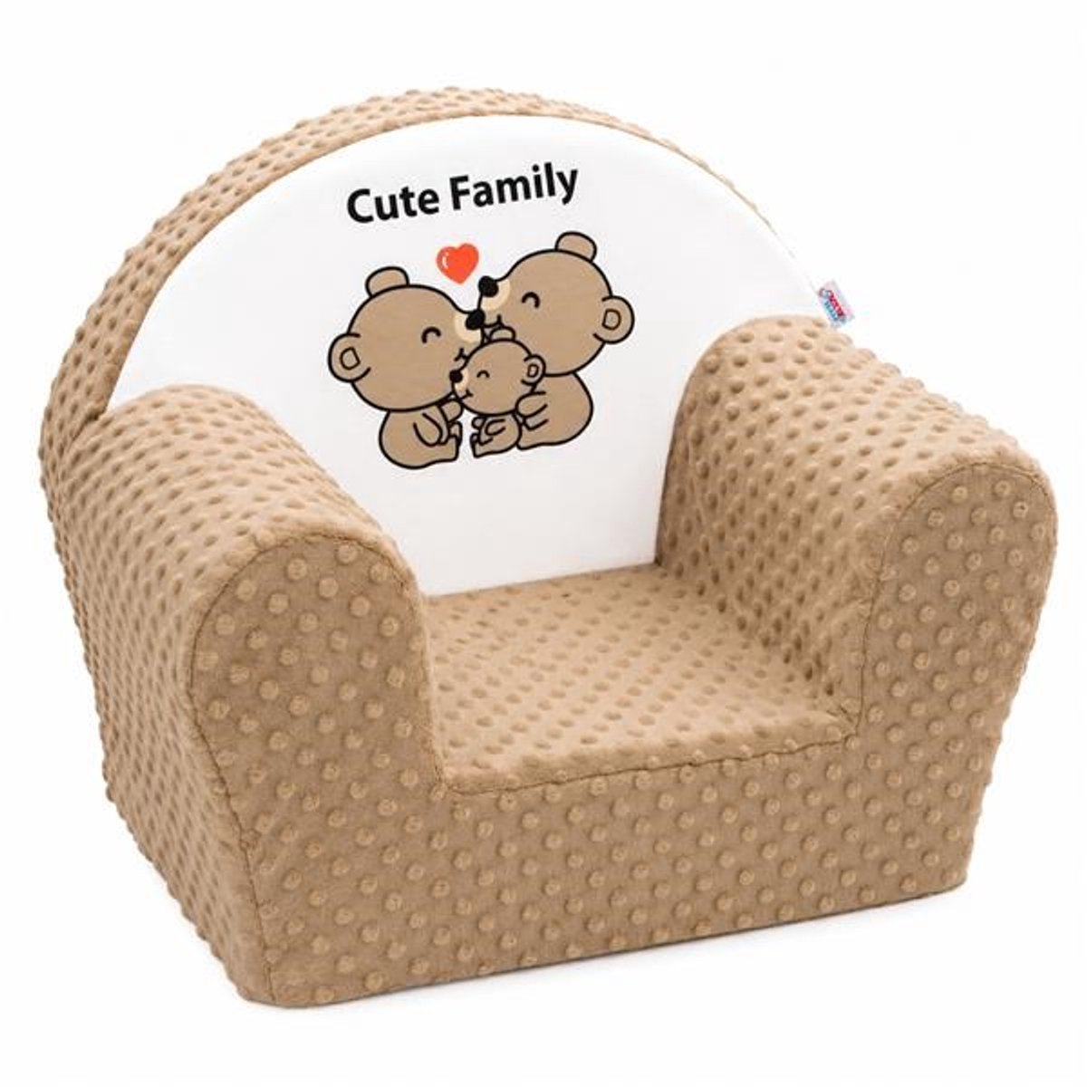 New Baby Cute Family babyzitzak minky 42x53 cm - Kinderstoel