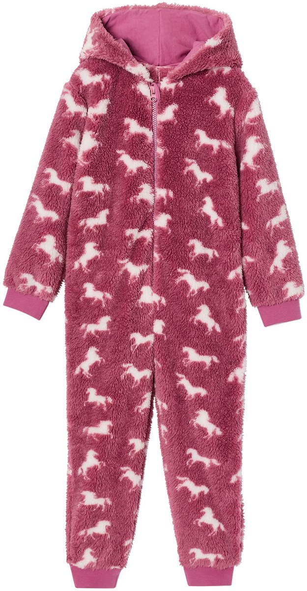 vertbaudet Meisjespyjama met unicornprint zachtpaars