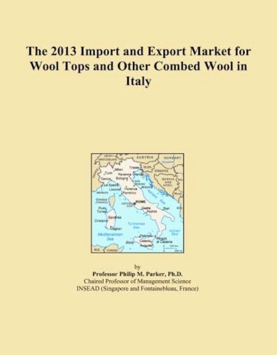 2013 Import and Export Market for Wool Tops and Other Combed Wool in Italy