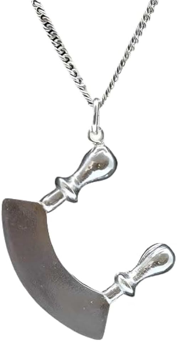 Kaasmes ketting hanger