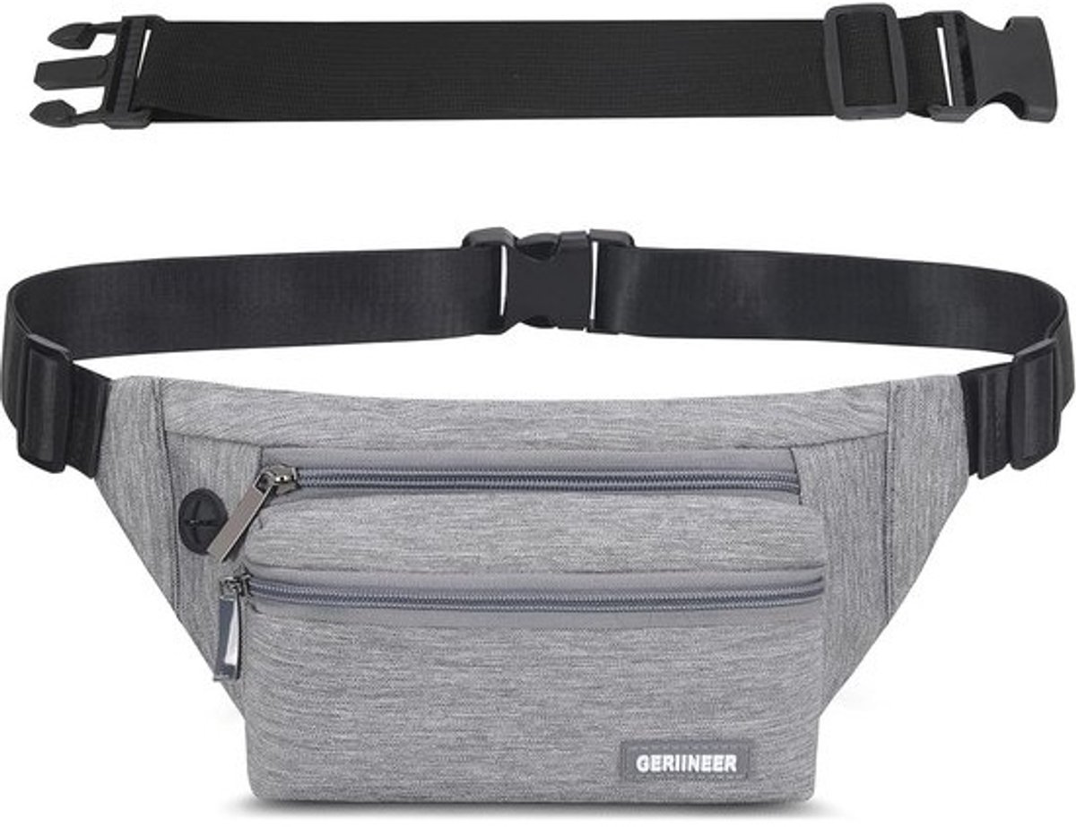 Waterdichte Heuptas voor Vrouwen en Mannen - Verstelbare Taillebag voor Outdoor Activiteiten