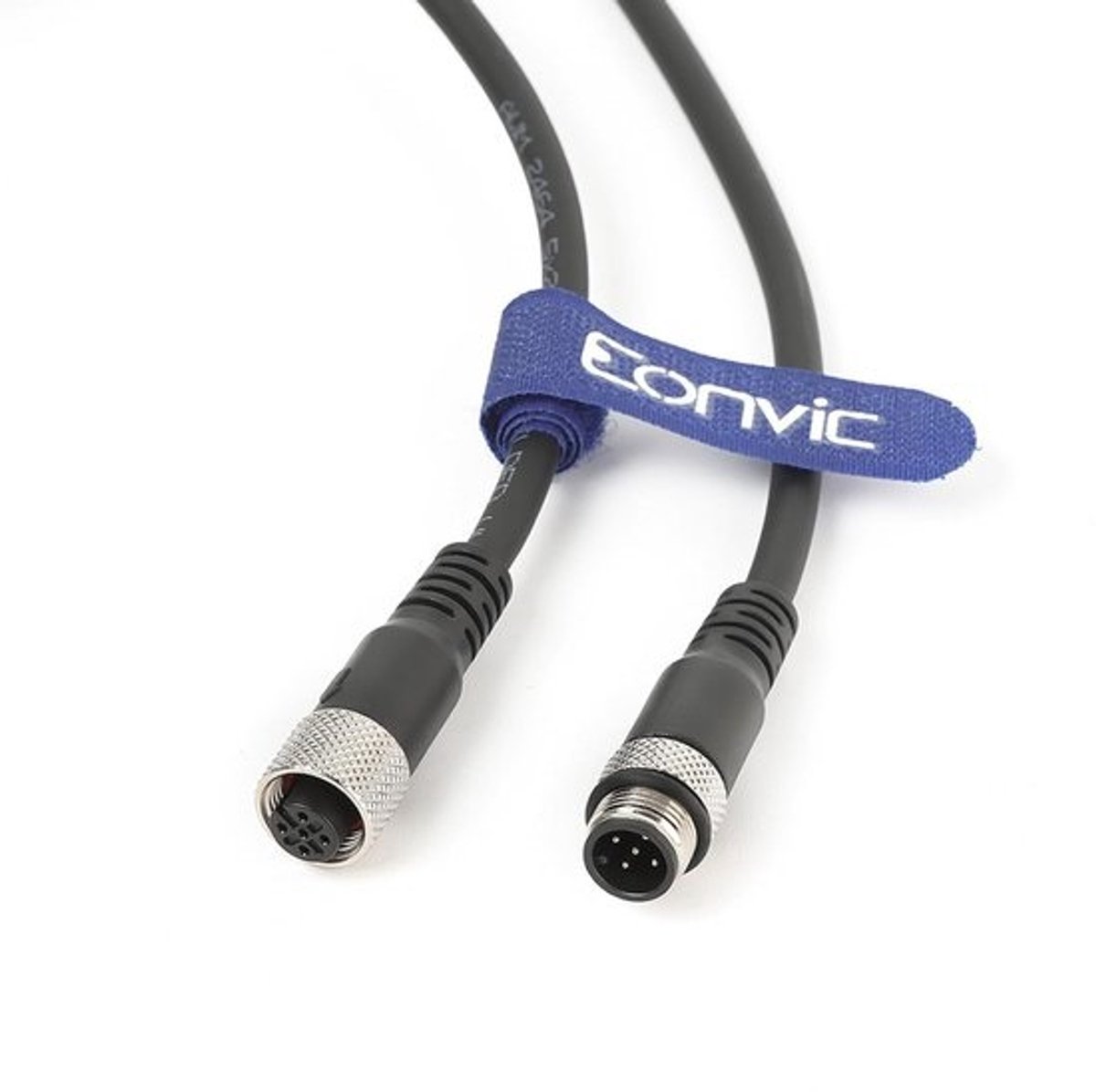 Industriële M12 5 Pin Verbinding Kabel naar Vrouwelijke Luchtvaart Sensor Connector - 1 Meter