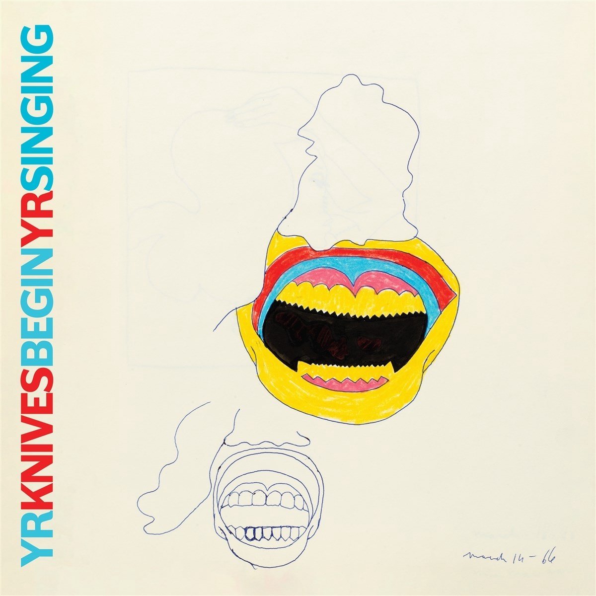 Yr Knives - Begin Yr Singing (CD)