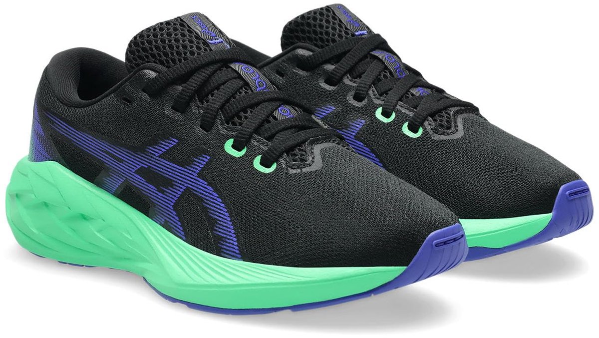 ASICS Novablast 5 GS hardloopschoenen /kobalt 33 Zwart