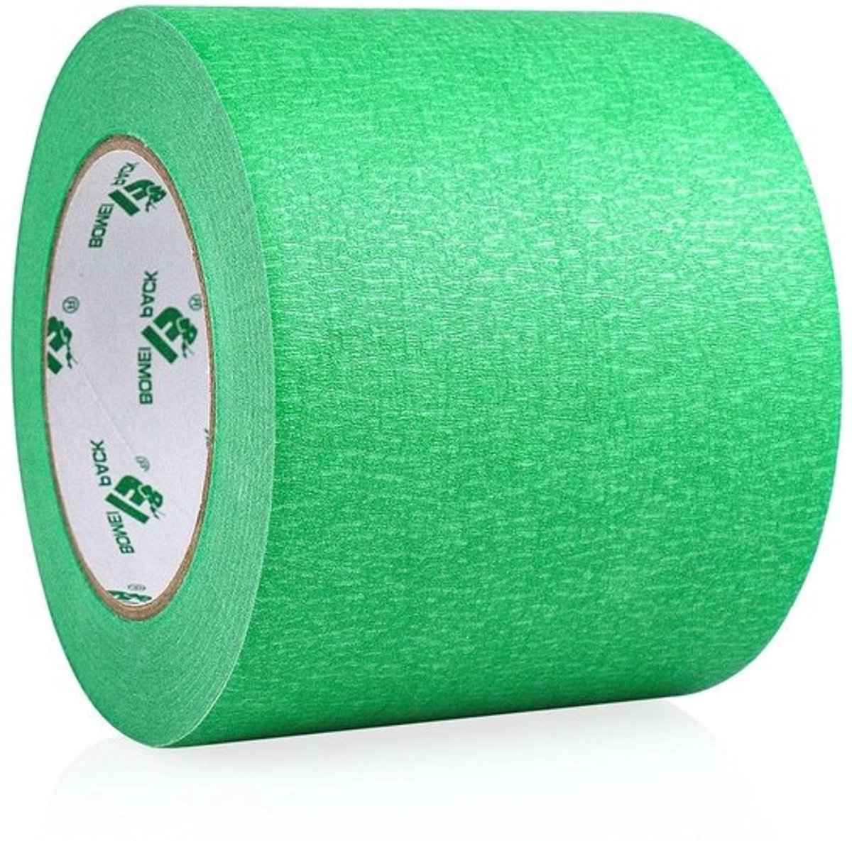 Groene Crepe Tape 100mm x 50m - Maskertape voor Schilderen en Renovaties