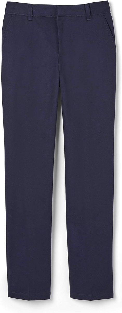 Toast Broek van keperstof, relaxed fit, voor jongens, met verstelbare taille, Marineblauw, 12