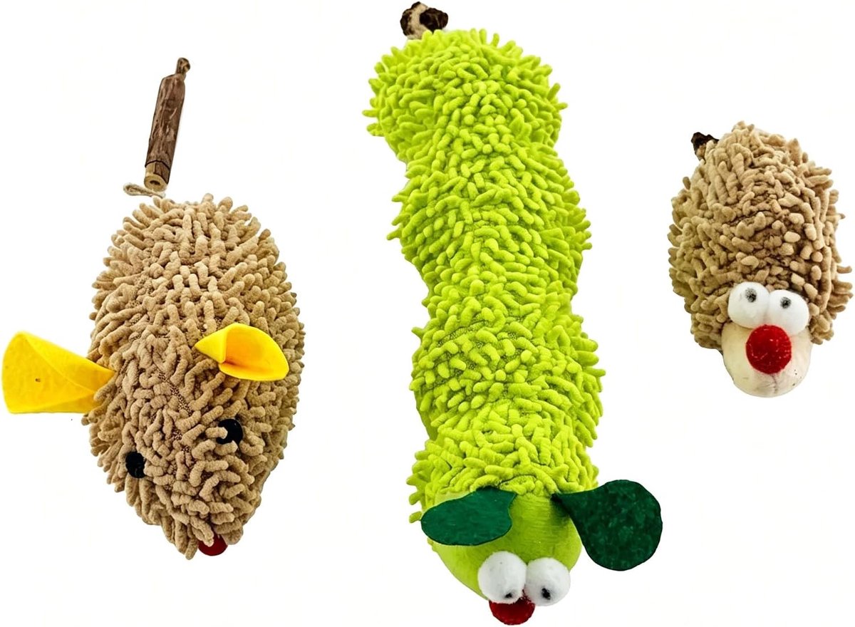 Speelgoed, kattenvriendelijk kauwspeelgoed voor zachte dagelijkse tandreiniging, muis en egeldesign, zacht kauwspeelgoed voor katten