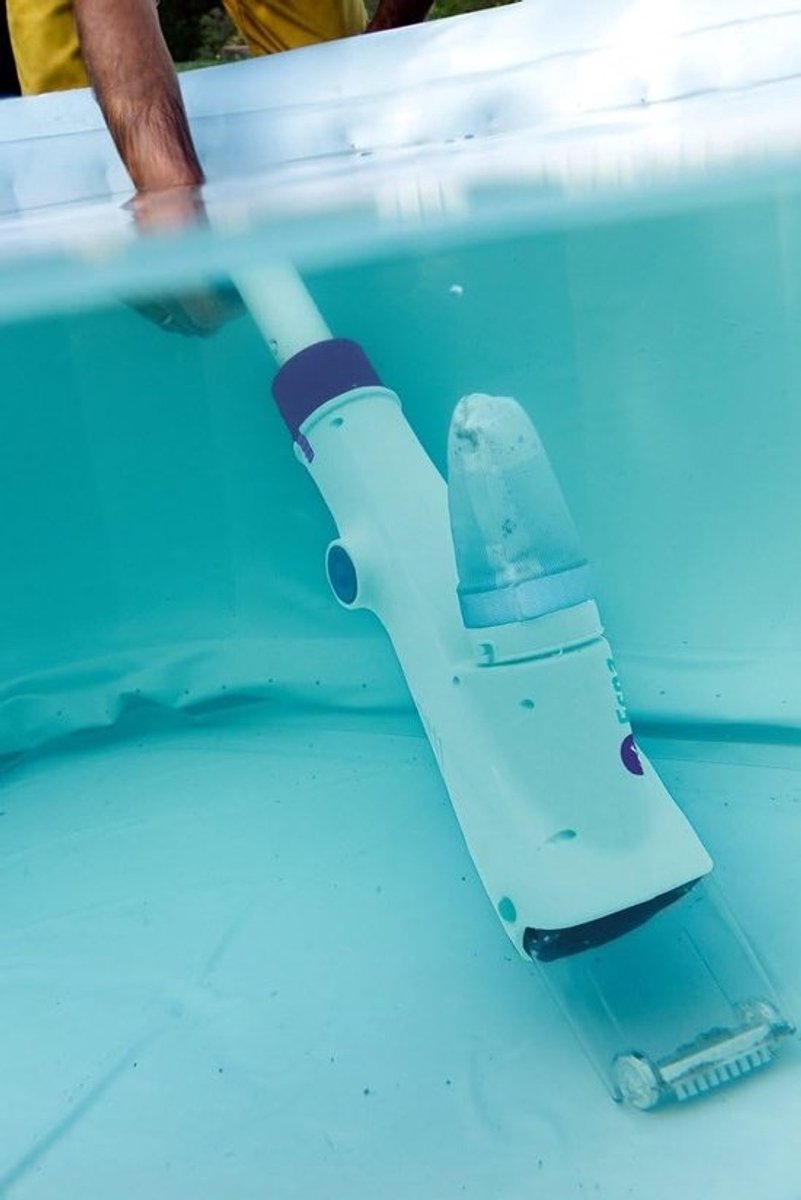 Elektrische stofzuiger met handvat voor bovengrondse zwembaden en spa’s – Wit – 60 x 12.4 x 22.6 cm – CSPA Pool & Spa Vac