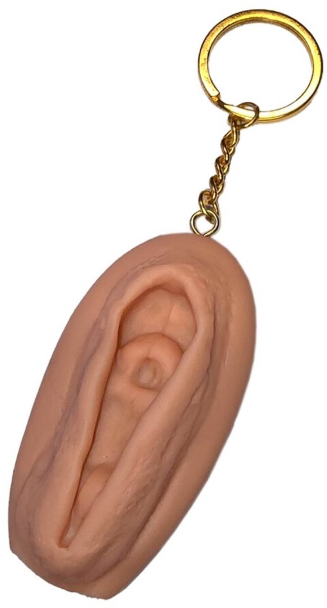 Vagina Sleutelhanger Light Tone