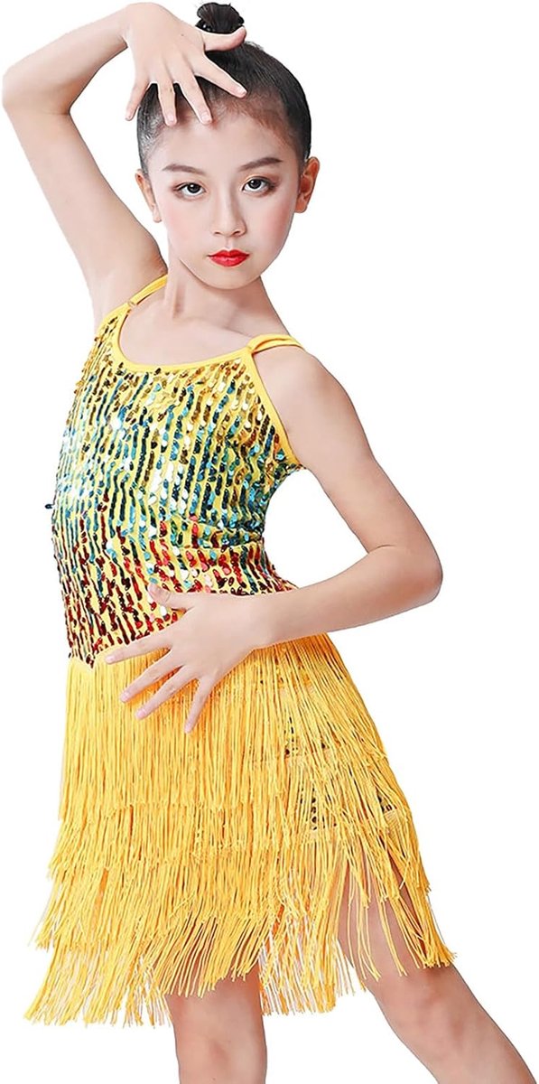 Meisjesjurk, katoen, zomer, kraag, vintage, gestippeld, kinderkleding, klassiek, avondfeest, verjaardag, retro, schattig, A5
