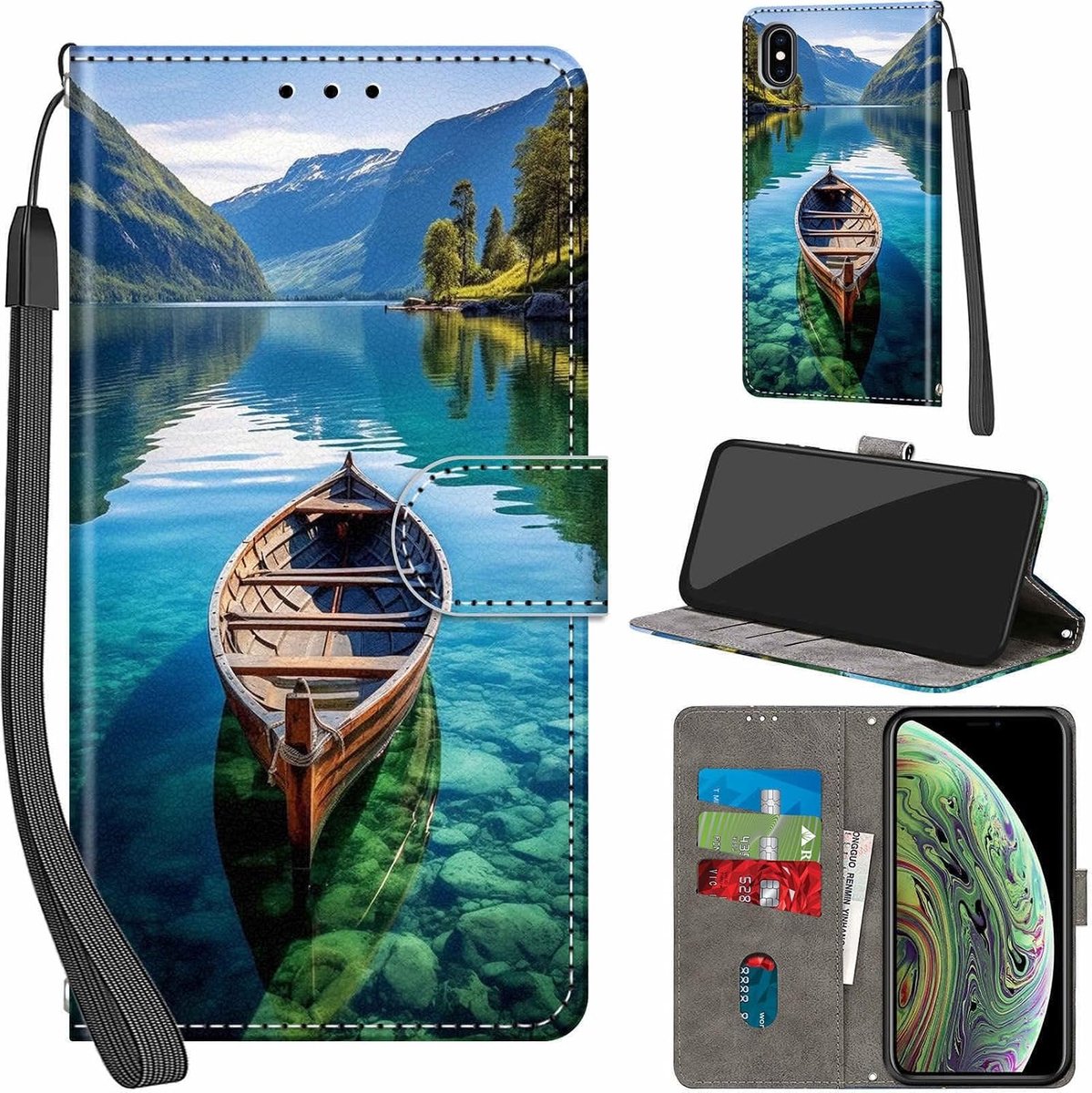 Hoesje voor iPhone X/XS, De boot