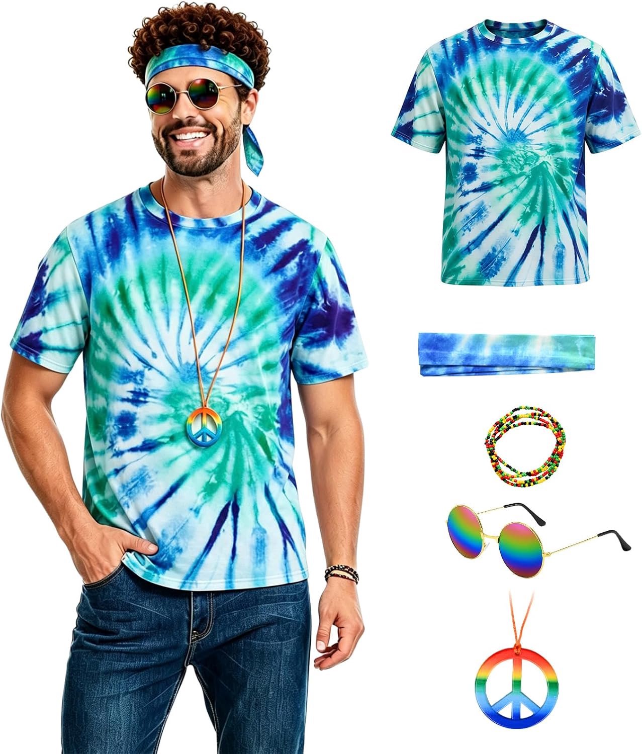 Kostuum voor heren, jaren 60 70 outfits voor heren