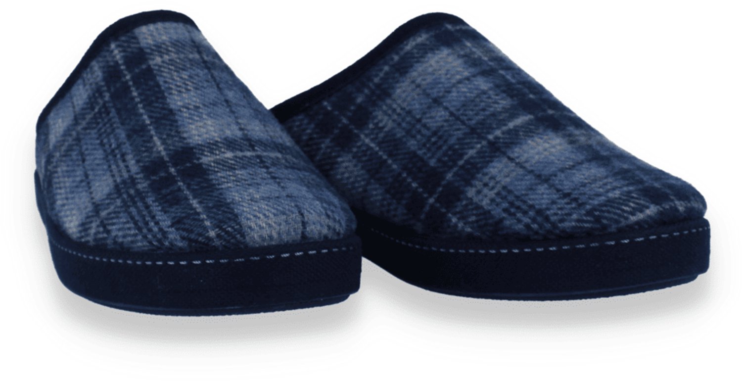 Comfort Plus Heren Pantoffel | Blauw | Maat: 43