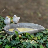 CJ Wildlife Vogeldrinkschaal voor Tuinvogels - Licony - Waterschaal van Beton - Vogelbad voor Buiten - Drinkschaal - Vogeldrinkbak