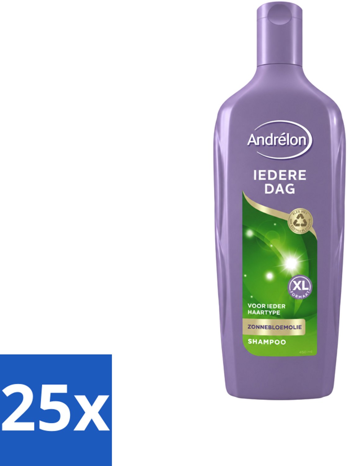 25 x Andrélon - Iedere Dag - Shampoo - 450 ml - Voordeelverpakking - 25 stuks