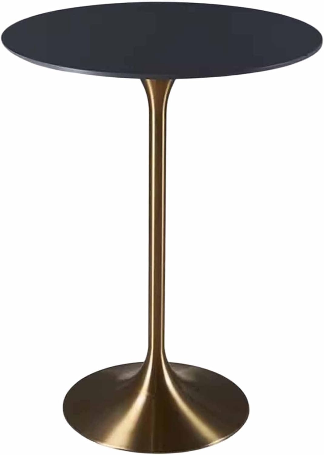 Bartafel met leisteenblad, zware metalen standaard en basis, geschikt voor thuisbar, restaurant, bistro, dagelijks gebruik