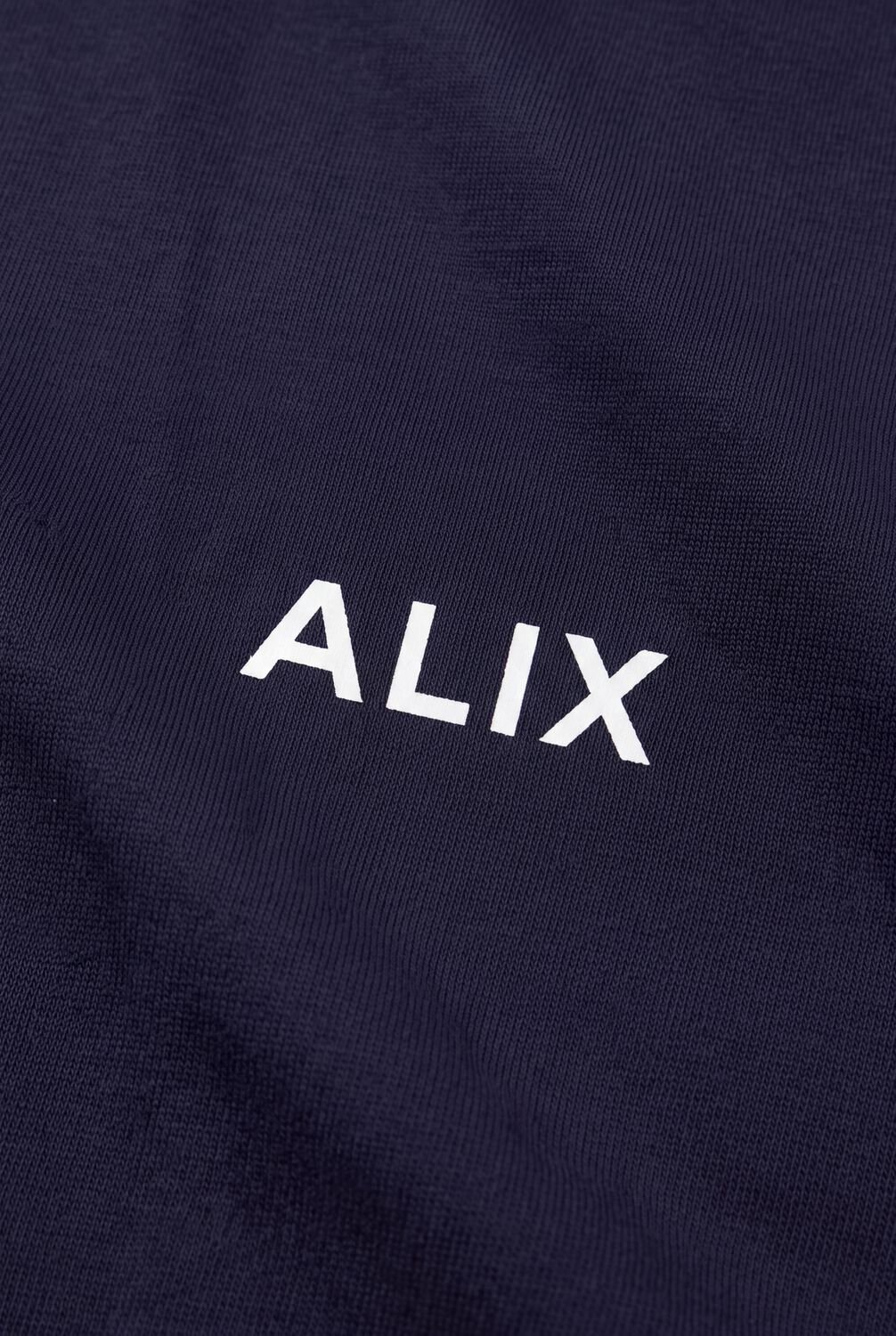 Alix The Label Ladies Knitted Badwing T-shirt Tops & T-shirts Dames - Donkerblauw - Maat XL