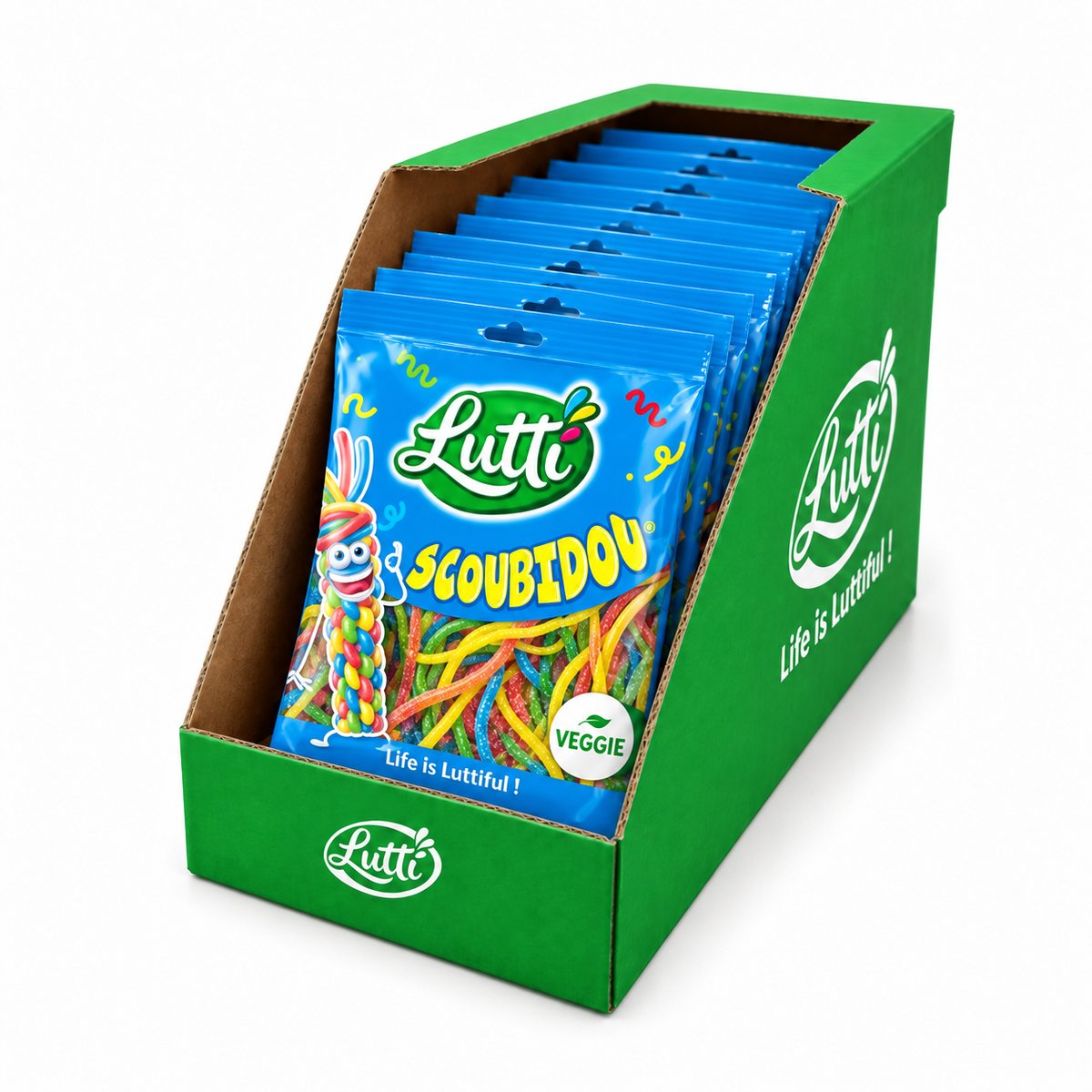 Lutti Scoubidou 18X100G
