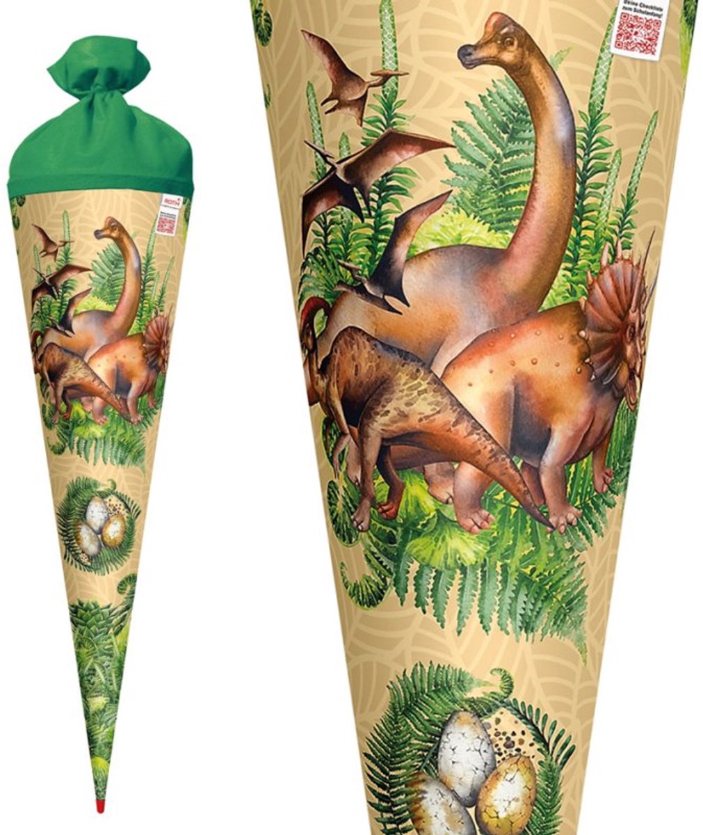 ROTH rondzak Veganosaurus, eerste schooldag, 700 mm