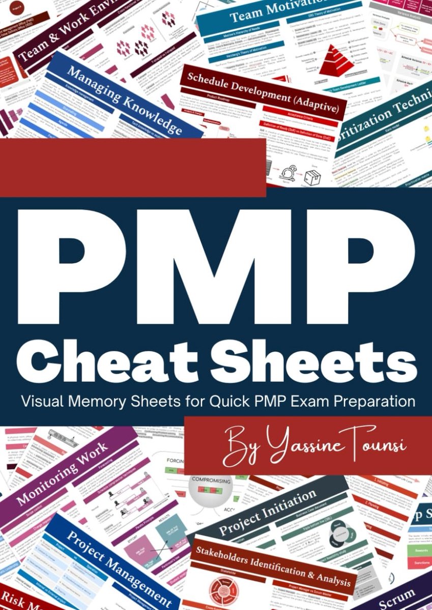PMP Cheat Sheets: Visual Memory Sheets for Quick PMP Exam Preparation - ShopVlot