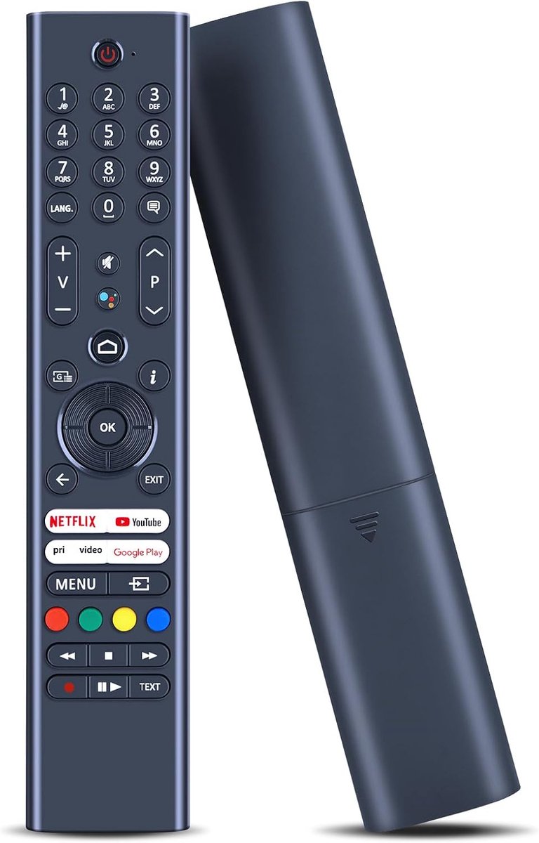 Replacement Remote Control Compatible with Telefunken TV RC45190 30111985 32HL8450 D40F550X2CW T43EX8522 43UA9000 - ShopVlot