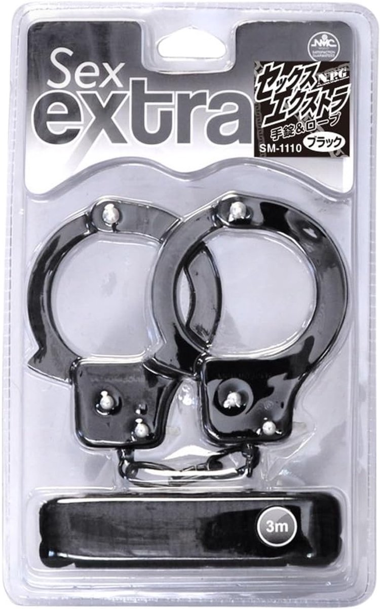 Nanma Metal Sex Extra Clamps with knitted, black - ShopVlot