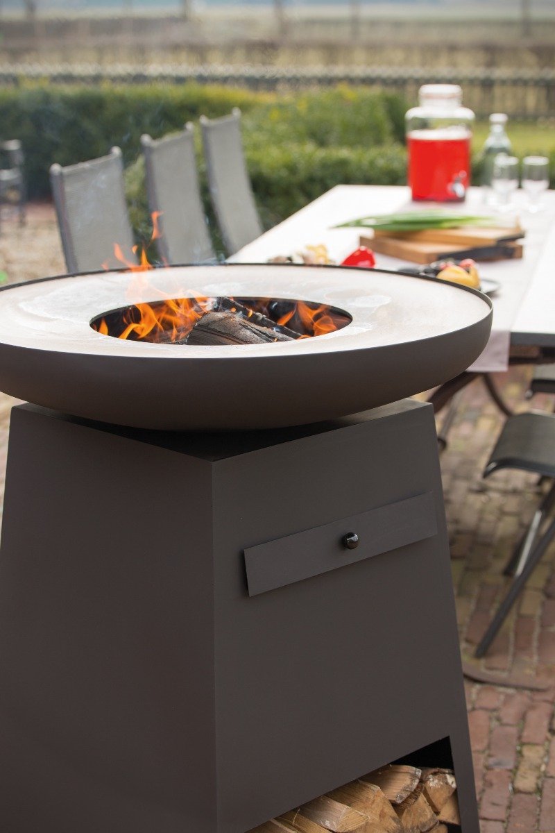 RedFire Orion Fire Bowl - Ø 80 cm - Black