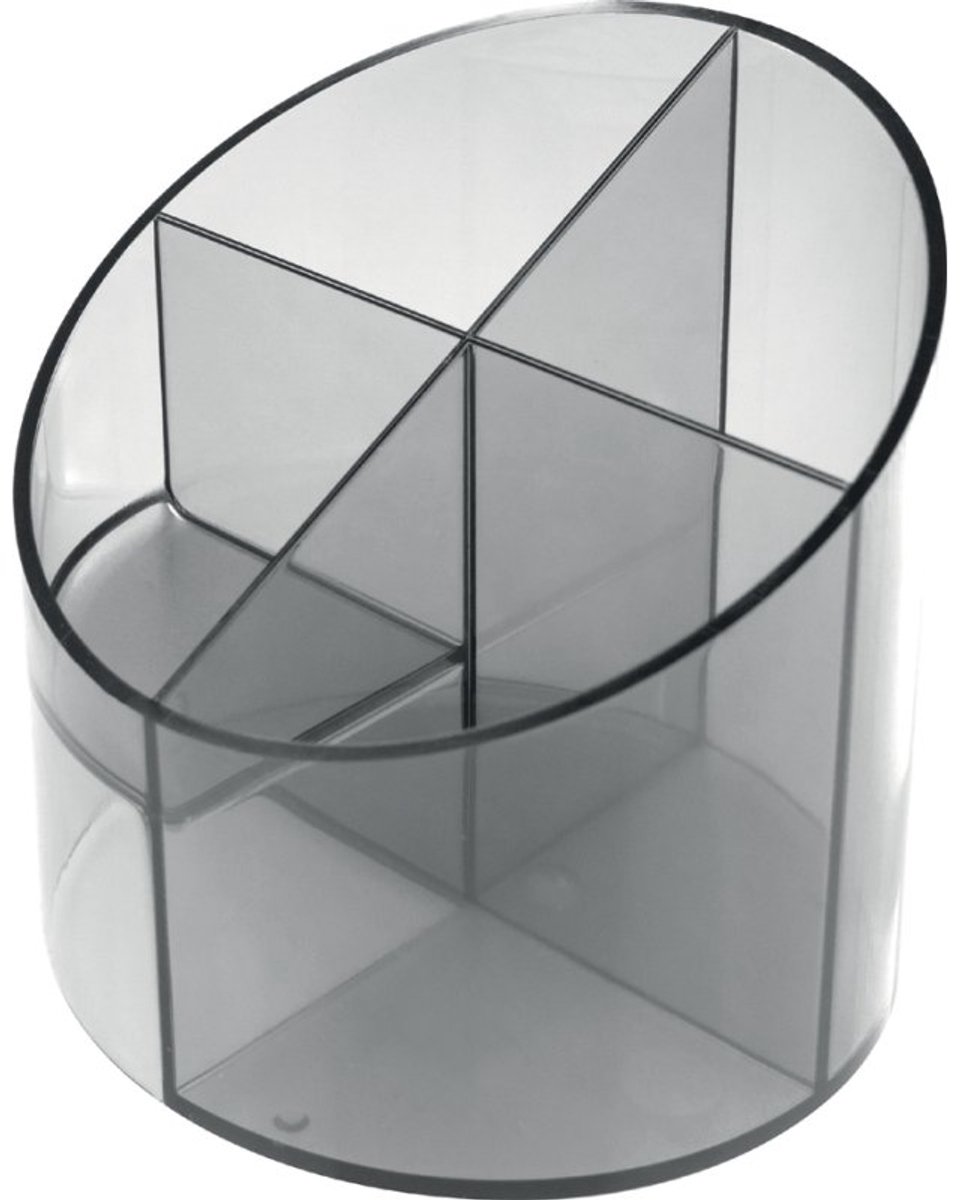 helit Bureauorganizer The Cross, grijs-transparant