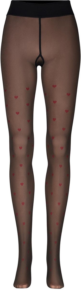 NUR DIE Feinstrumpfhose Strumpfhose warm & transparent strapazierfähig 80 DEN Print