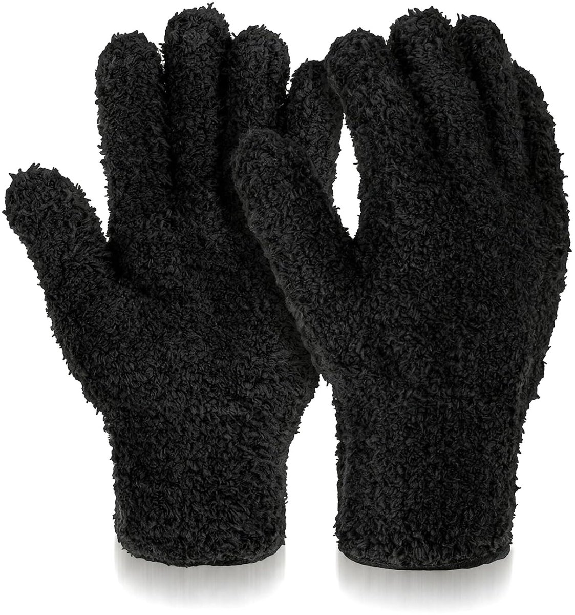 Ymapinc 1 paar plantenstofhandschoenen, zwart, eenheidsmaat - ShopVlot
