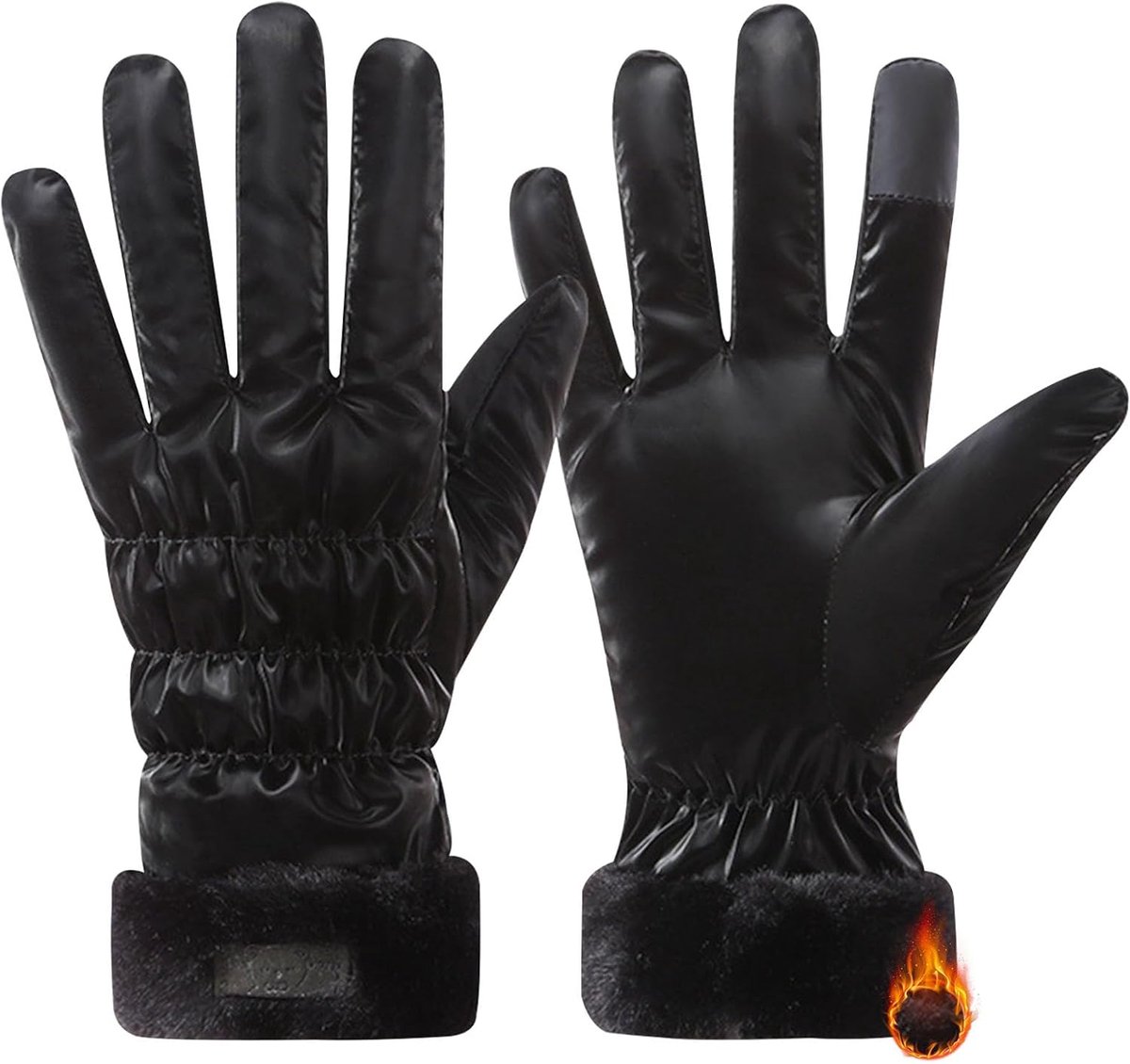 Dailygoods- Winterhandschoenen Waterdicht - Touchscreen - Thermisch - Fleecevoering - Winddicht - Geschikt voor Sporten - Handschoenen