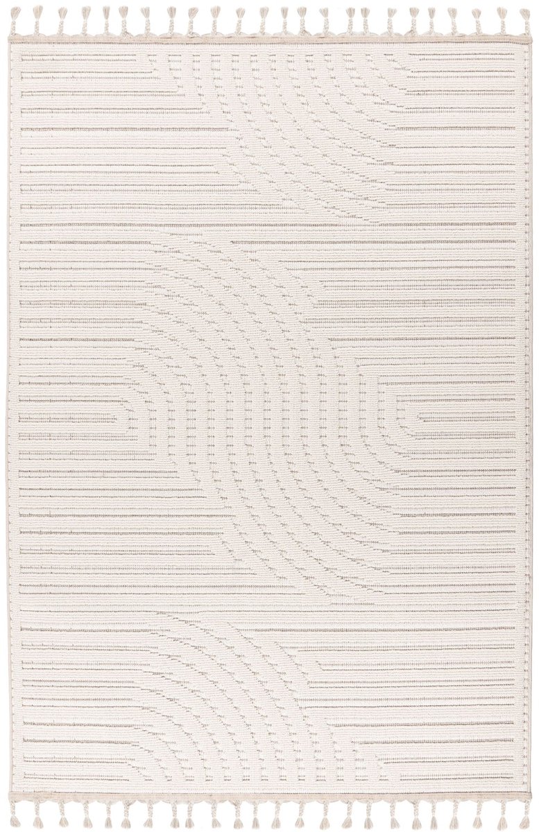 Dutch XXL Modern Vloerkleed | Tapijt | Luxor | Bogen | Crème | 120x170 cm