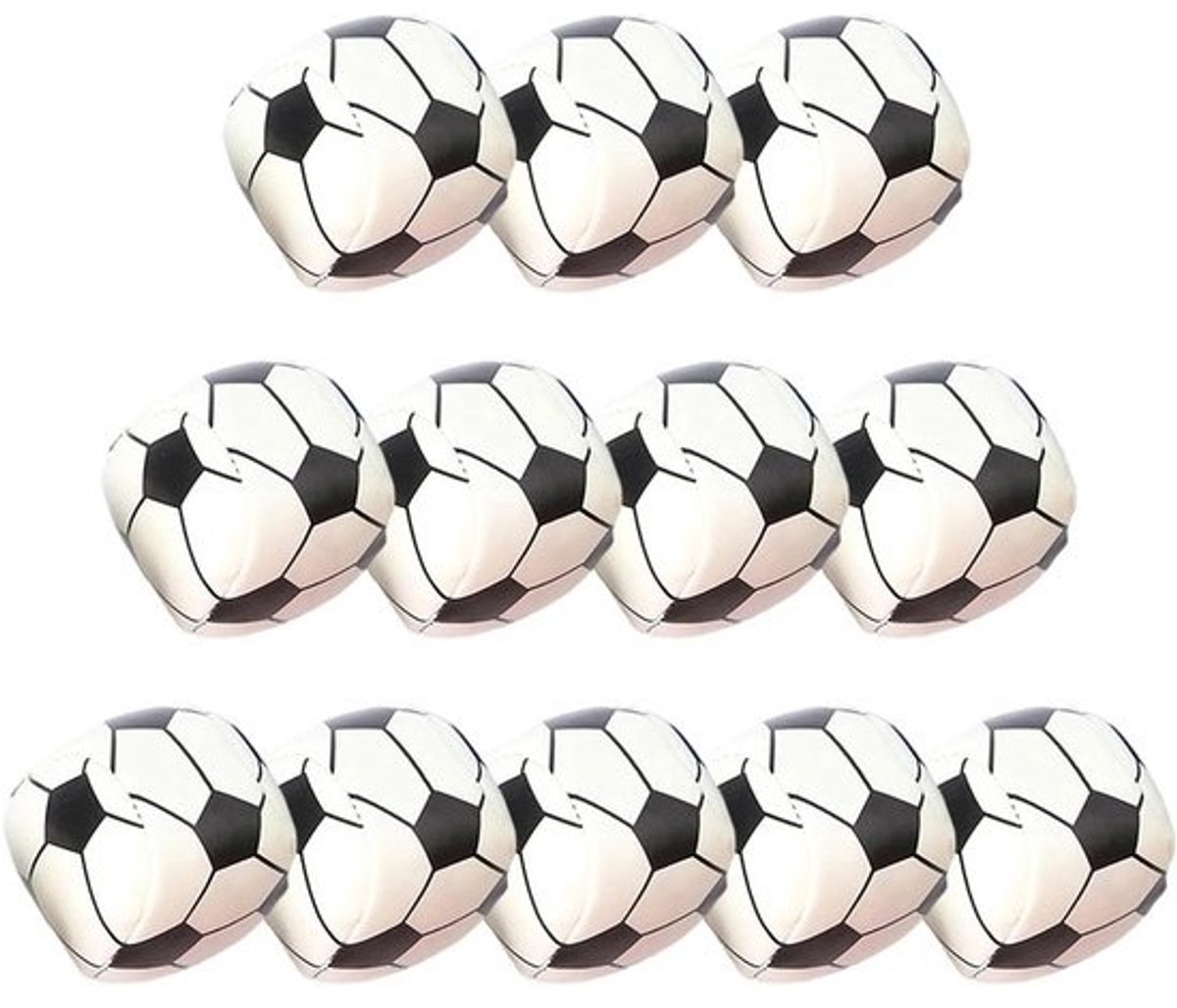 Jongleerballen - Oefenballen - Behendigheid trainen - Duurzaam PU-materiaal - 12 stuks - Voetbal