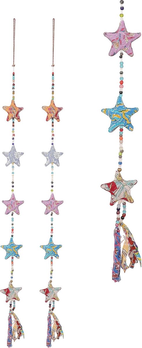 Set of 2 Designer Door Hanging Colorful Decorative 2 Horse String for Indian Traditional Festival Decoration Indoor - ShopVlot