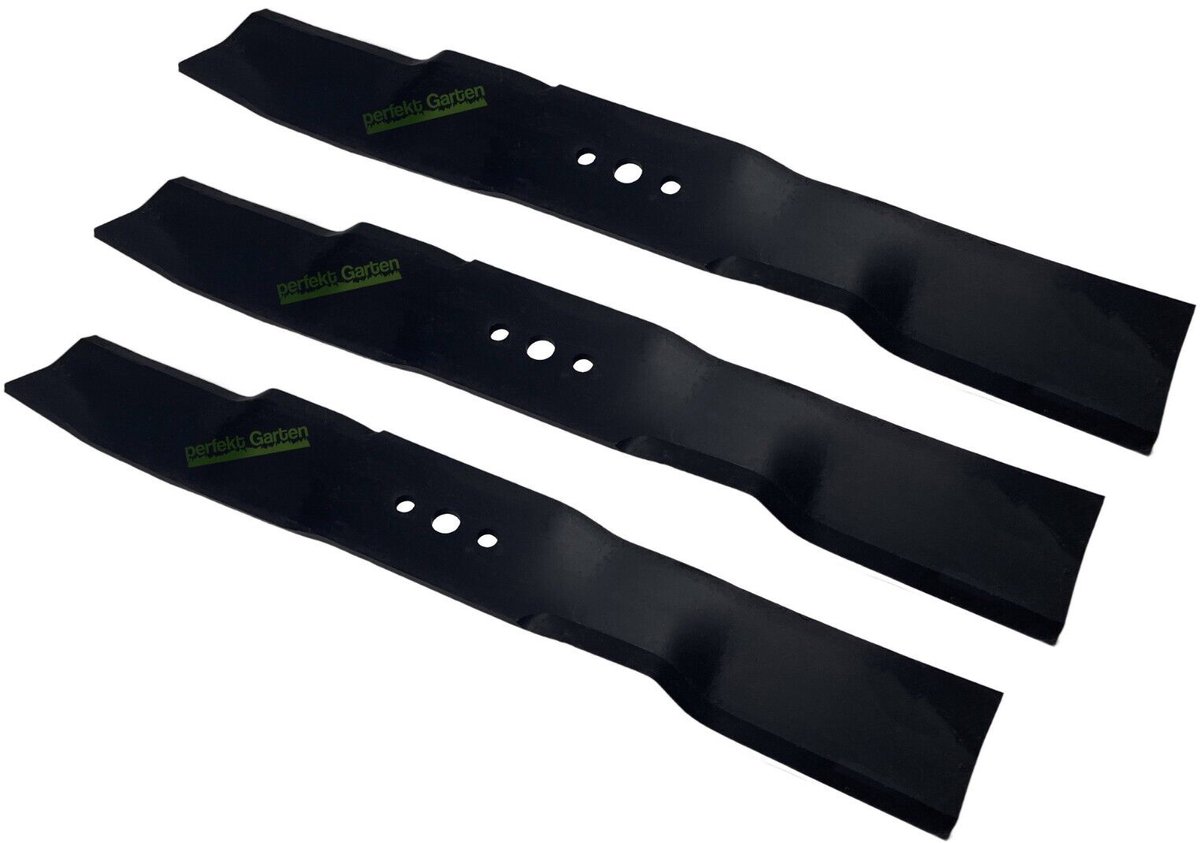Grasmaaiermes van 3 x 45 cm voor Jonsered met een maaibreedte van 122 cm / 48" (model LM2146M 346 500 M / 531009223)
