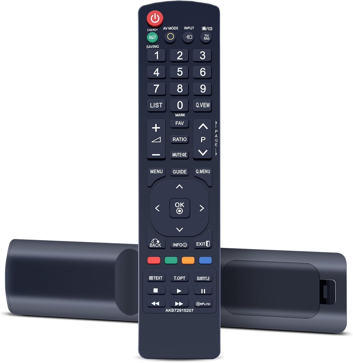 AKB72915207 Replacement Remote Control for LG LCD TV 19LE3300 19LD350 52LD550 37LE4500 37LD420 37LD420C 42LD420 - ShopVlot