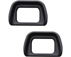 Eyecup Oculair Zoeker Compatibel voor Sony Alpha | A6000 A6100 A6300 NEX-6 NEX-7 Camera (2 stuks)