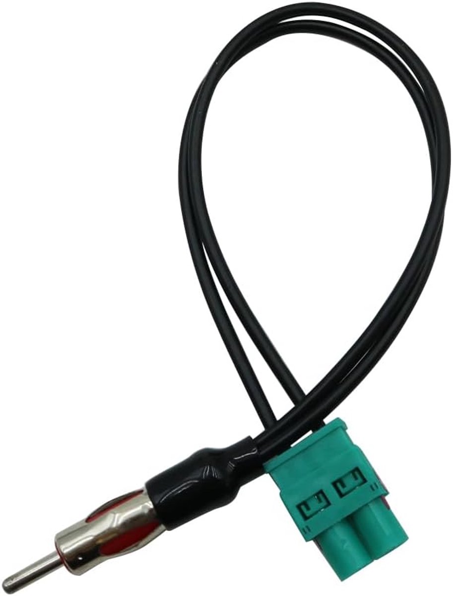 Fakra radio antenne adapter - dual Fakra verbinding naar DIN - voor Audi en Volkswagen - eenvoudig te installeren - ShopVlot