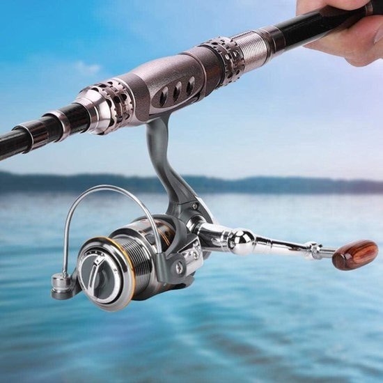 Dailygoods - Visserij-reel, 11-as Bevel-verbinding Ondiepe Spoel Zoutwater Spinhaspel Lokken Spinning Reel Viswielaccessoire van Dailygoods — afbeelding 3