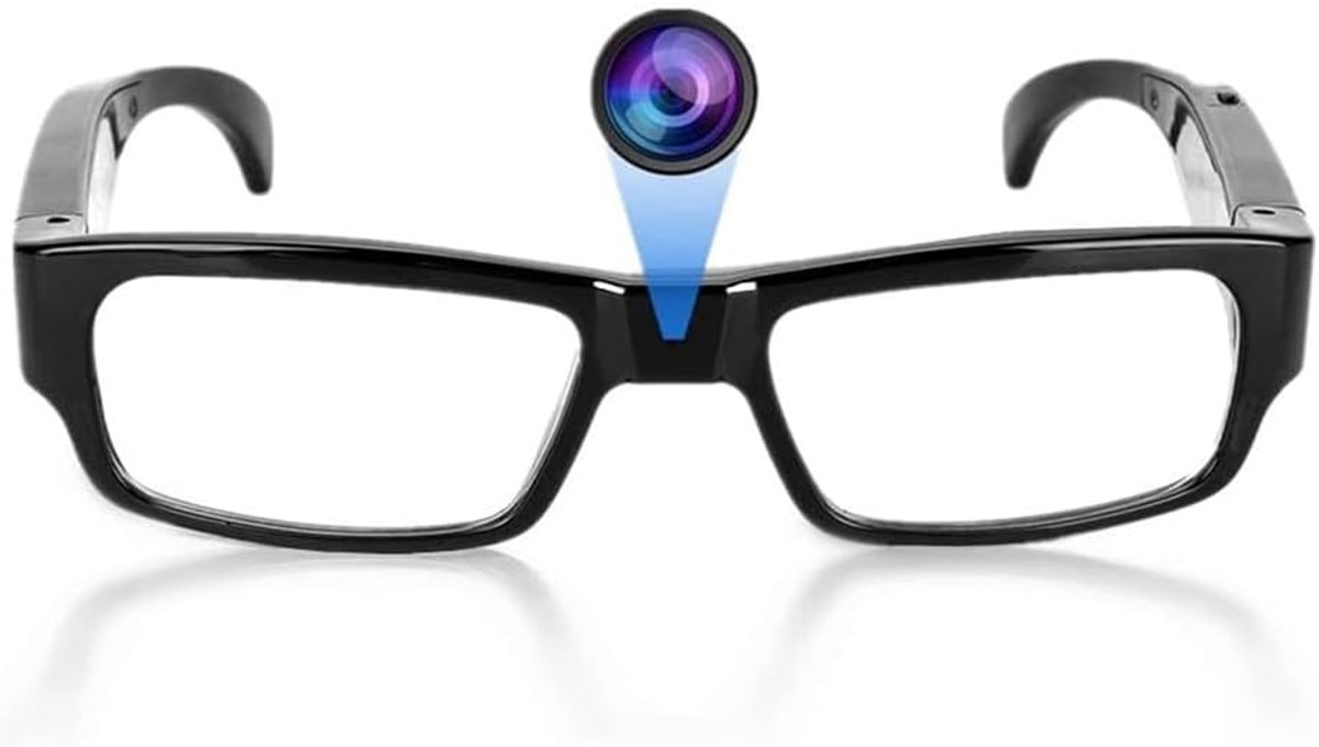 Tosuny 1080P HD Camera Glasses, Portable Shooting Glasses with Smart Stabilization and Wide Angle Lens, 1.5 Hours - ShopVlot