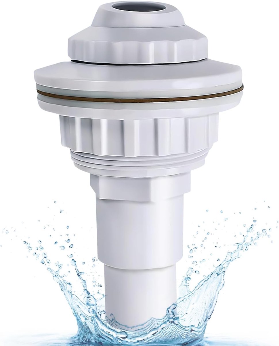 Pool Inlet Nozzle Adjustable, Inlet Nozzle with Steel Wall Pools, Inlet Nozzle for Pool Sprayer 32 mm, Nozzle - ShopVlot
