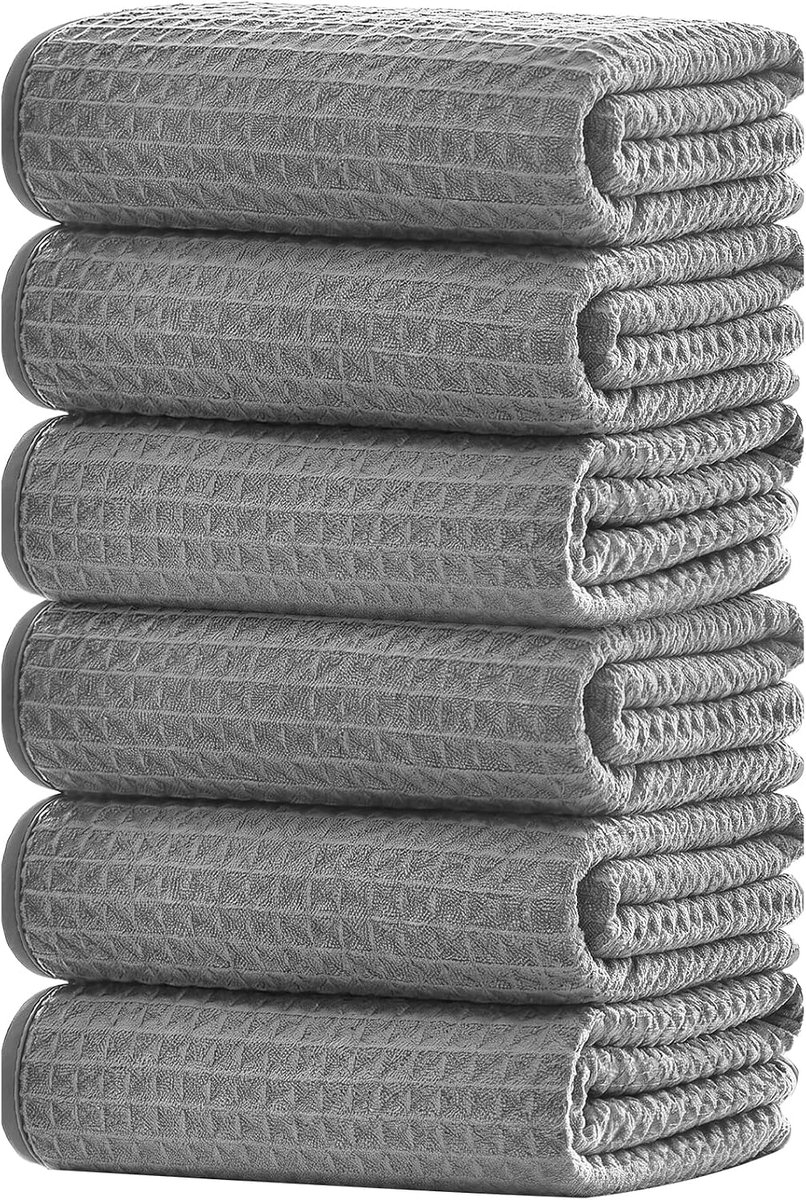 Theedoeken, absorberend, 50 x 70 cm, 6 stuks