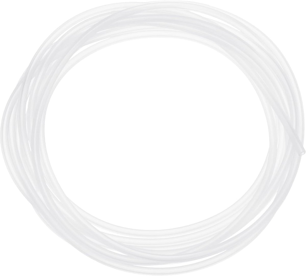 Siliconen slang, 3/32" (2 mm) ID x 5/32" (4 mm) OD siliconen rubberen vacuümbuis, 3,4 m (3,5 m) hoge temperatuur waterluchtslangpijp voor pomp/vloeistofoverdracht, thuisbrouwen/wijnmaken