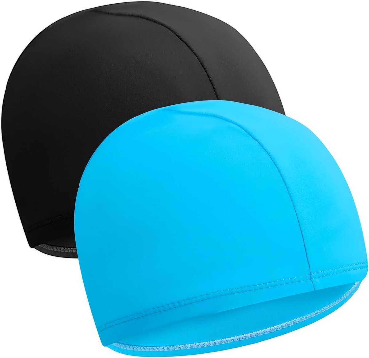Zachte en Elastische Zwemcap voor Kinderen en Volwassenen van Polyester - Ideaal voor Zwemmen en Wateractiviteiten