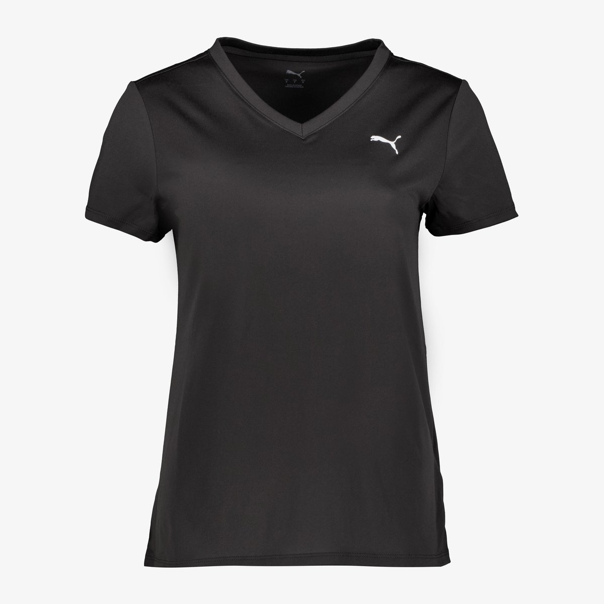 Puma TAD Essentials dames sport T-shirt donkerpaars Zwart