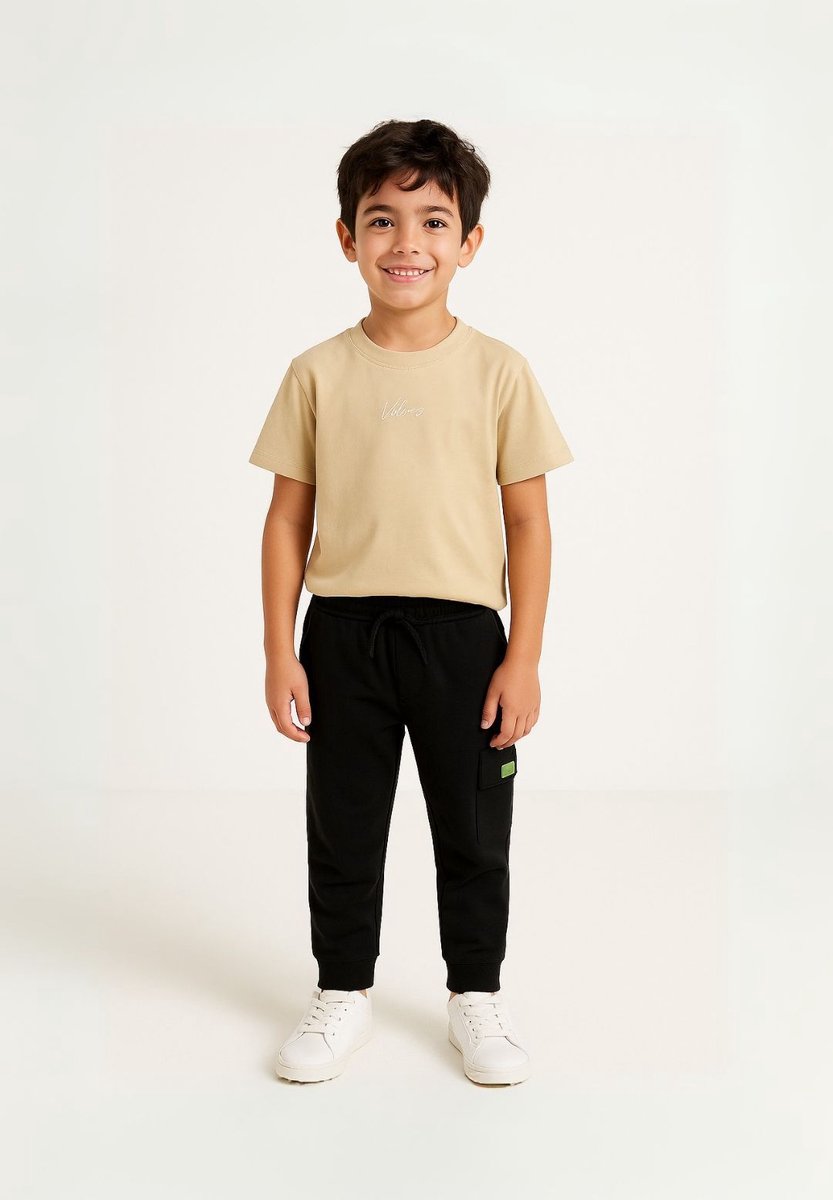 Minoti kleding set jongens t-shirt en joggingbroek - 100% katoen