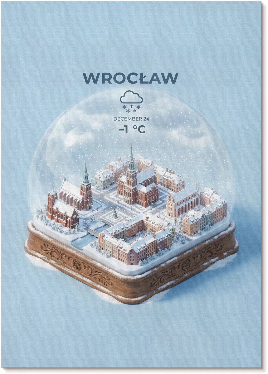 Tulup Polycanvas Poster - Knoppen Takje, Illustratie - A3 - Groen Wanddecoratie - Rechthoek - Kunstposter - Woonkamer, Slaapkamer, Kantoor - Popcultuur