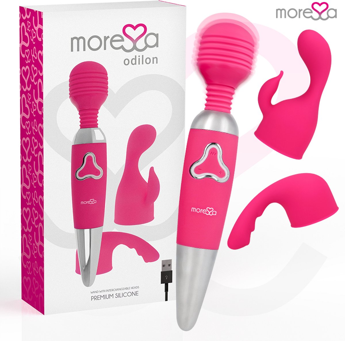 MORESSA | Moressa Odilon Premium Silicone Rechargeable