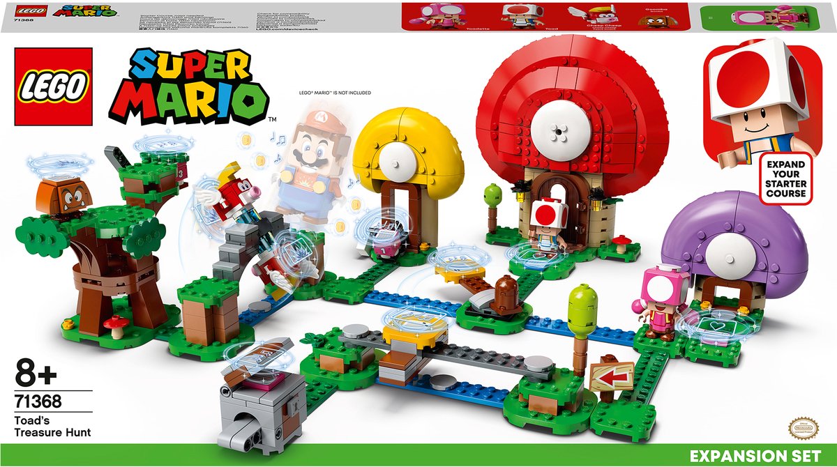 Bol.com LEGO Super Mario Uitbreidingsset: Toads schattenjacht 71368 aanbieding